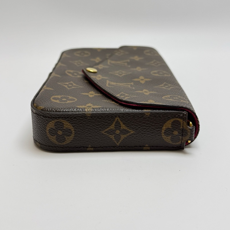 LV路易威登老花三合一鏈條包-7