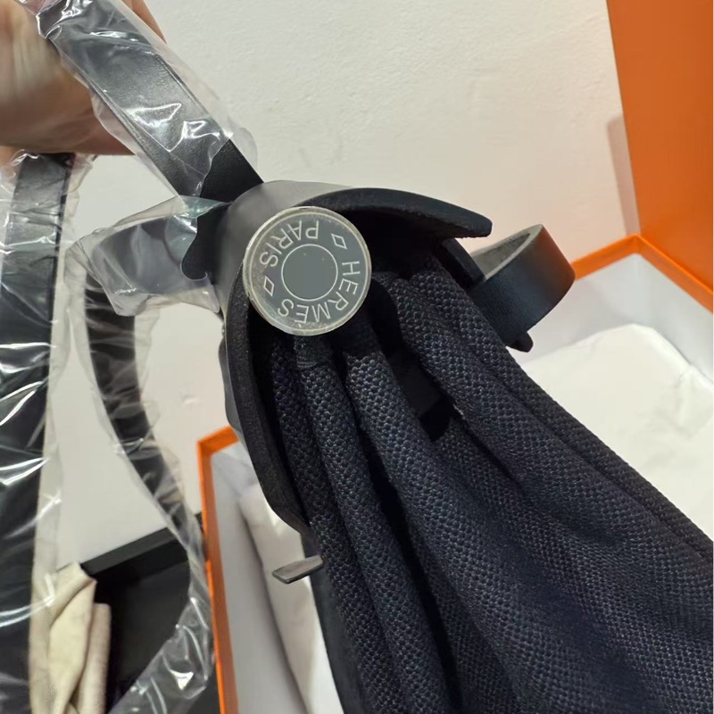 Hermes🌈Herbag 31🧡黑色銀扣🧡全新🌟全套有單🌈-3