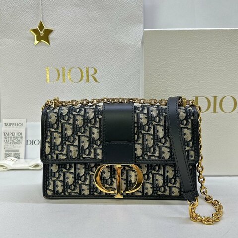 DIOR 小號30 Montaigne蒙田鏈帶包