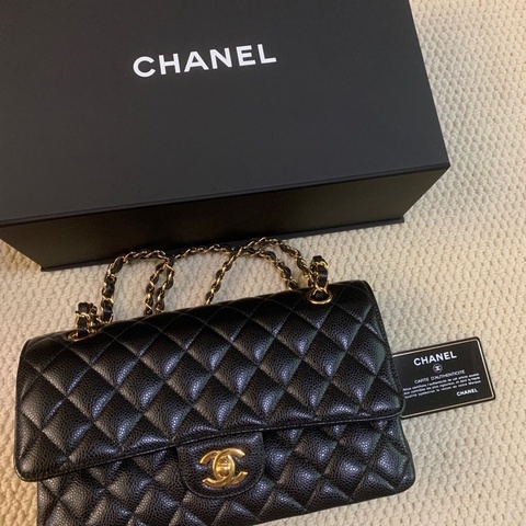 Chanel 香奈兒黑金cf中號