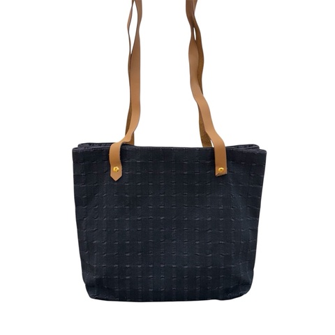 Hermès 斜背雙子星牛仔布包