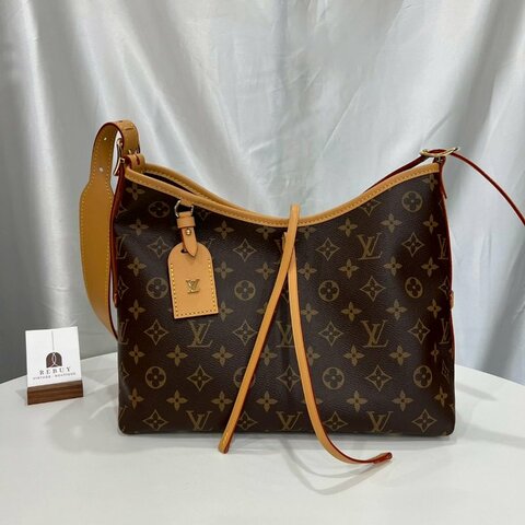 LV M46203/晶片款 老花CARRYALL PM