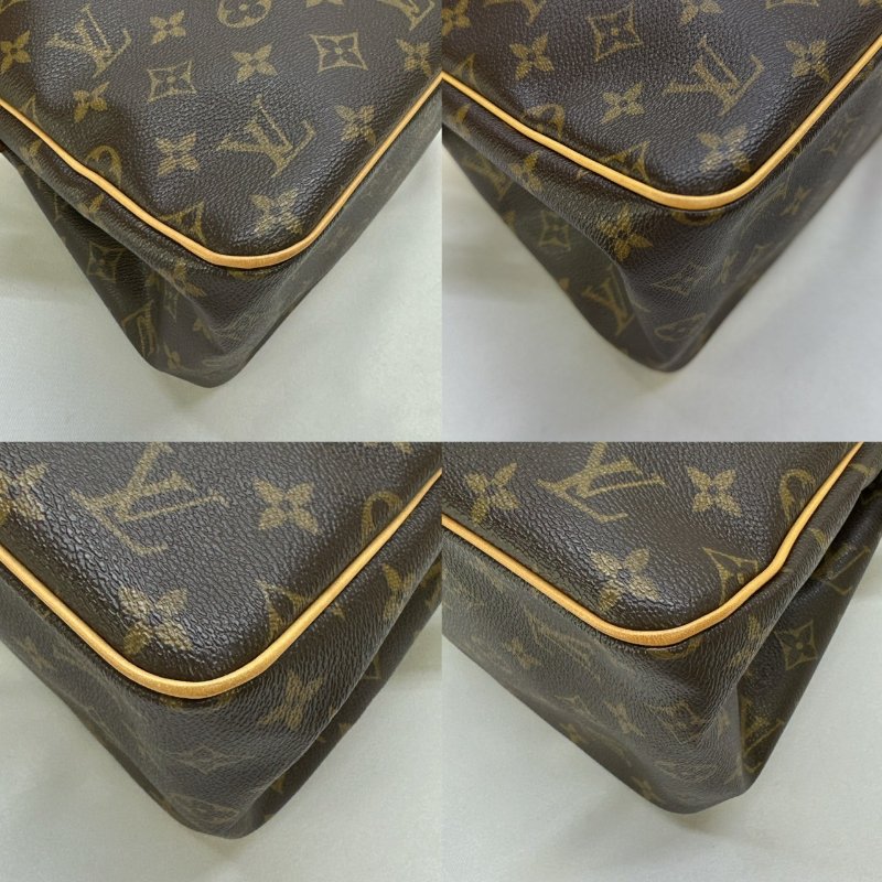 LV 經典老花名媛手提包-8