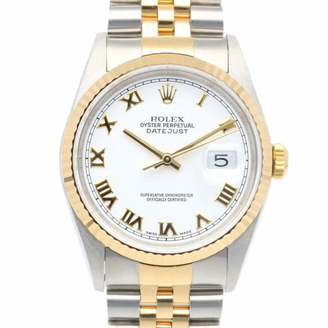 勞力士 Datejust Oyster Perpetual 手錶 不鏽鋼 16233 自動 男士 ROLEX Y-Series 2002 型號 羅馬數字 已修