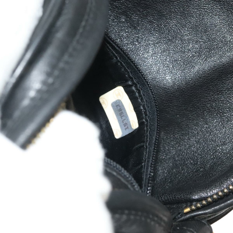 【日本直送】香奈兒 Matelasse COCO Mark 單肩包 緞面黑金 CC 正品 BA3613-20