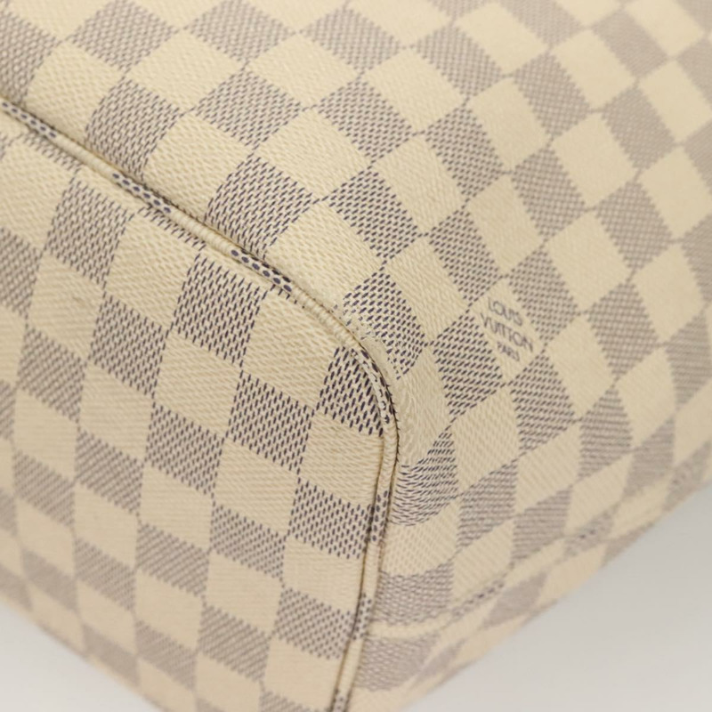 【日本直送】路易威登 Damier Azur Neverfull 中型手提包 N41605 LV 正品 118906-10