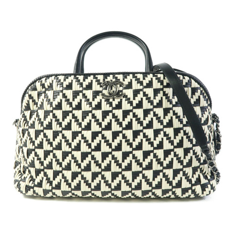 CHANEL 牛皮皮革2 Way Shoulder Bag手挽肩背兩用袋