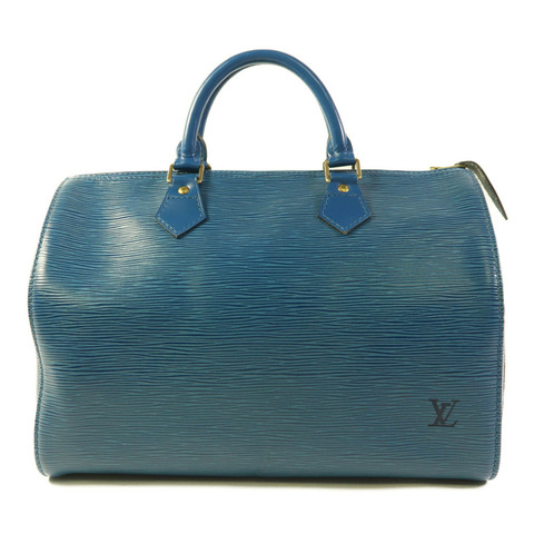 LOUIS VUITTON Epi Speedy 30金扣手挽袋