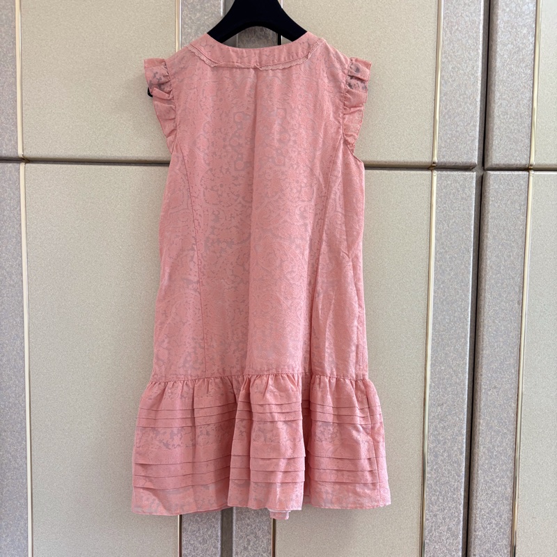 56)Jill Stuart正品粉色質感洋裝 2號 S-M可穿 95成新-1