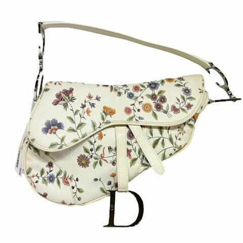 【美收精品】DIOR 小碎花馬鞍包 3-157