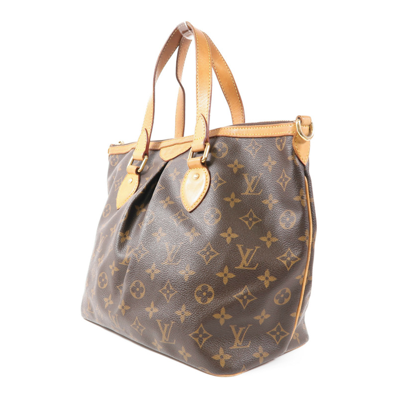 LOUIS VUITTON Monogram Palermo PM金扣手挽肩背兩用袋-2