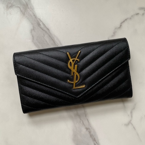 YSL 魚子醬長夾金標 ✨活動🈵1萬折$3000