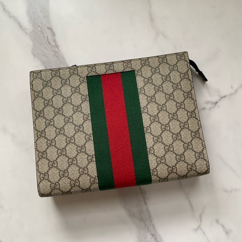 Gucci Ophidia 男士手拿包  🈵1萬折$3000