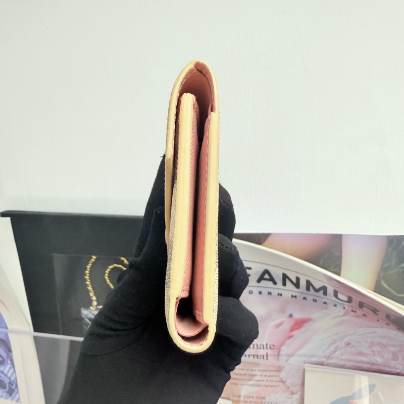 Louis vuttion Victorine 錢包 米白色棋盤格-6