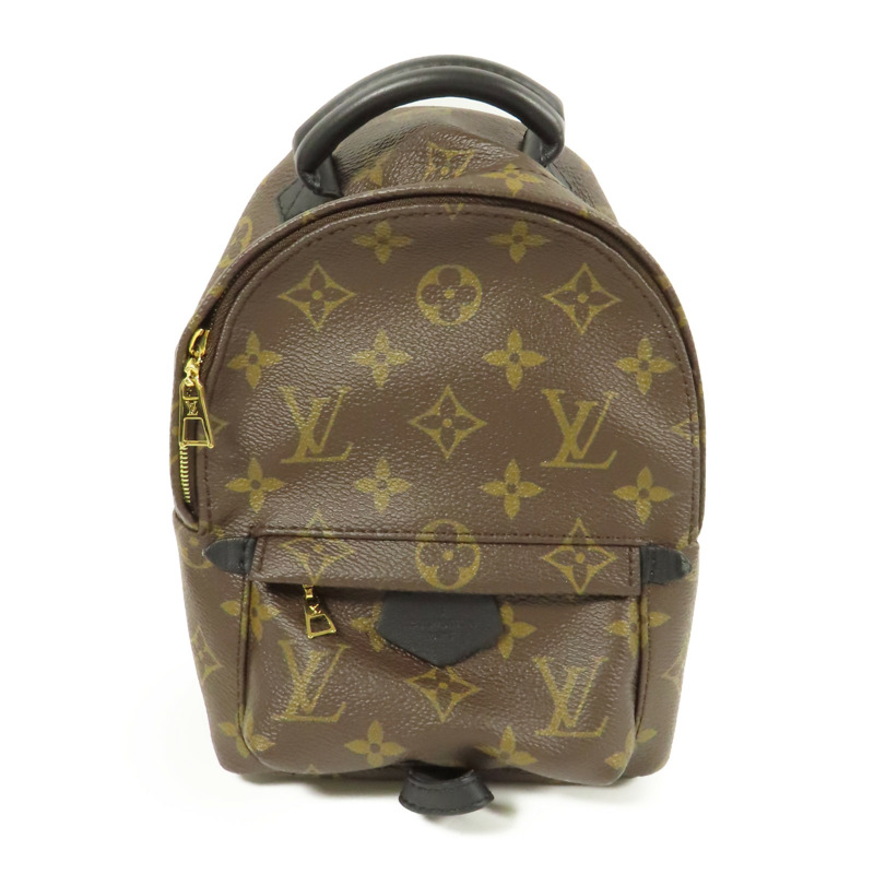 LOUIS VUITTON Monogram Palm Springs Mini金扣背包-0