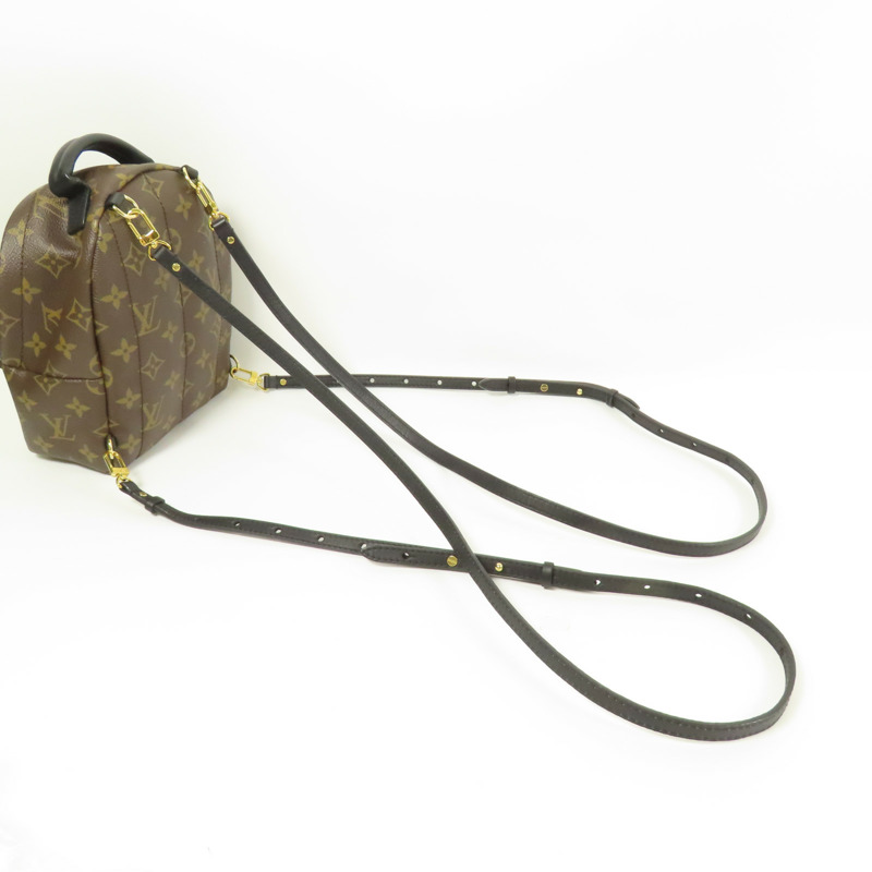 LOUIS VUITTON Monogram Palm Springs Mini金扣背包-8