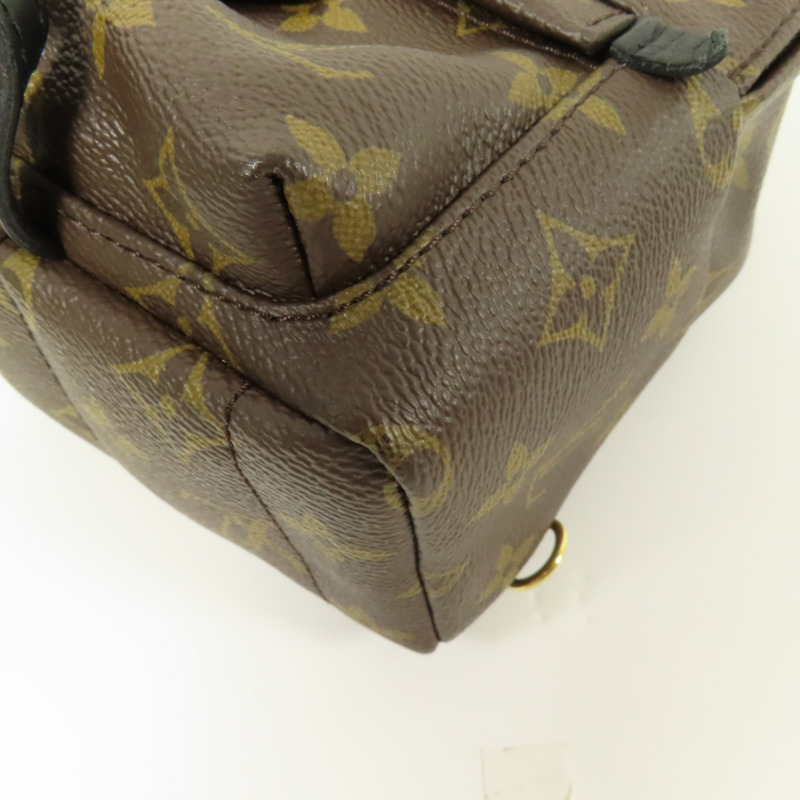 LOUIS VUITTON Monogram Palm Springs Mini金扣背包-12