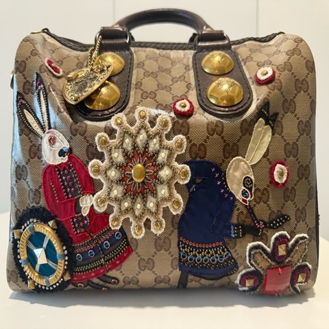 Gucci刺繡包