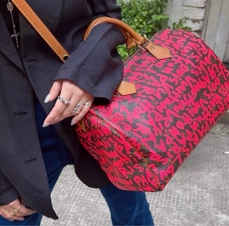 Louis Vuitton Speedy Limited Graffiti-1