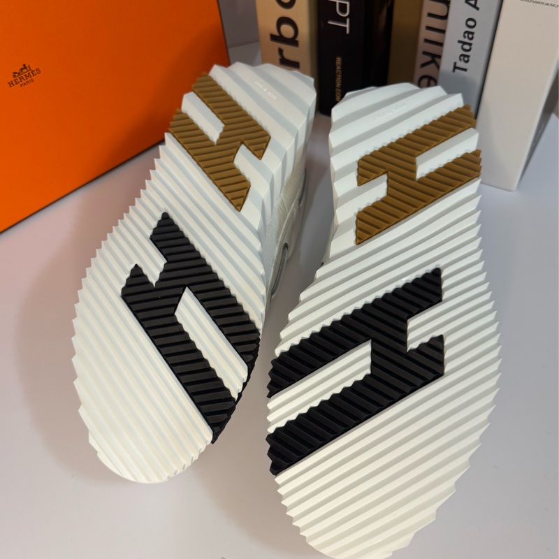 HERMES 全新全皮休閒鞋 42.5 號 僅穿過2-3次 比專櫃便宜-6