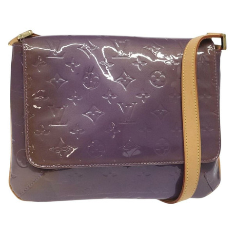 路易威登 Monogram Vernis Thompson Street 包 Viole M91095 LV 授權 bs27050