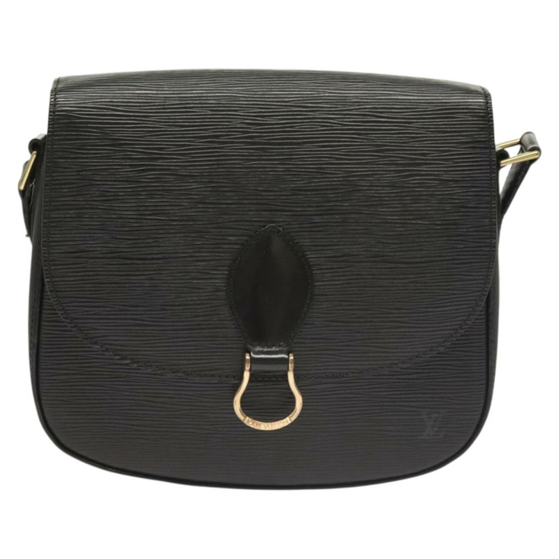 【日本直送】路易威登 Epi Saint Cloud GM 單肩包 黑色 M52192 LV 授權 BA3946-12