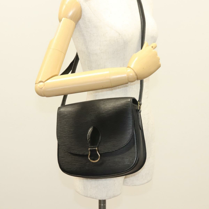 【日本直送】路易威登 Epi Saint Cloud GM 單肩包 黑色 M52192 LV 授權 BA3946-23