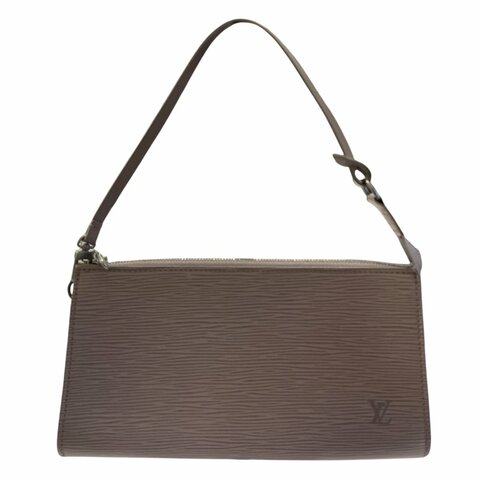 LOUIS VUITTON 路易威登 M5294B Pochette EPI 皮革 手提包 芋頭色