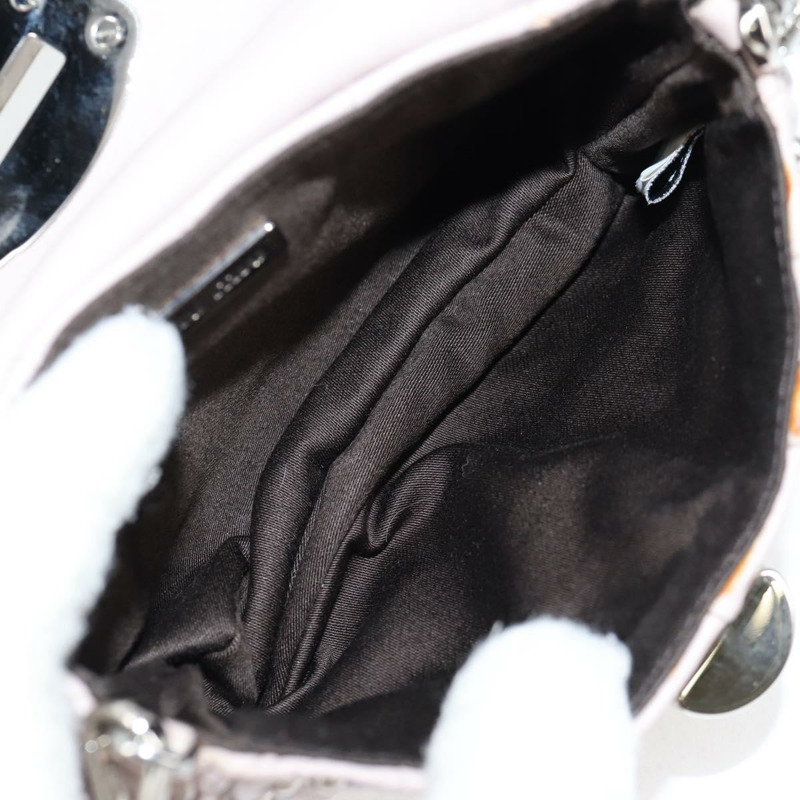 【日本直送】Miu Miu 鉚釘鏈單肩包 皮革 粉紅色 銀色 正品 130159V-9