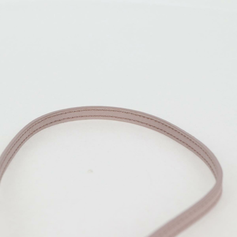 【日本直送】Miu Miu 鉚釘鏈單肩包 皮革 粉紅色 銀色 正品 130159V-13