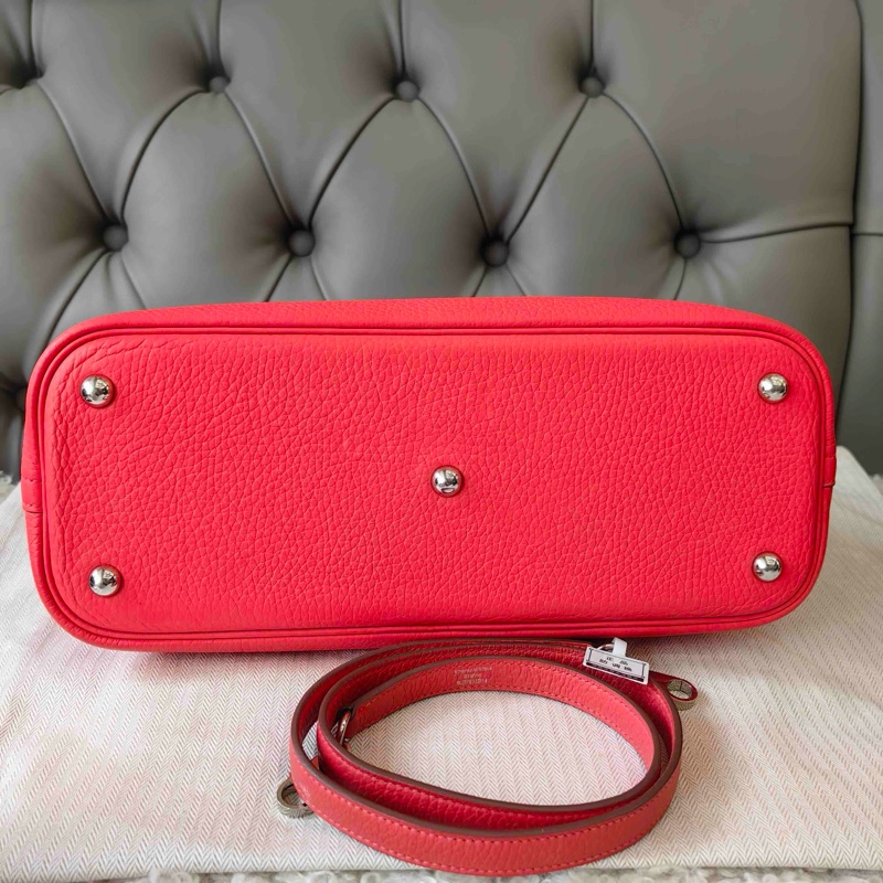 Hermès愛馬仕 Bolide保齡球31 國旗紅 框R刻-5