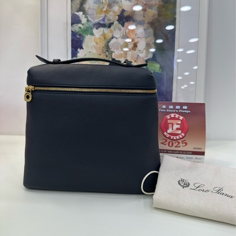 Loro Piana/諾悠翩雅 LP ExtraPocket L23.5 豆腐雙肩包