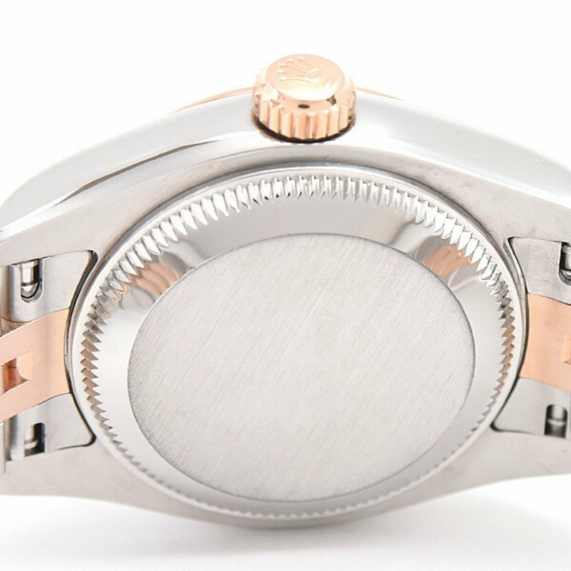 勞力士手錶女款 Datejust 10P 鑽石 D 系列自動金粉貝殼錶盤 SS x PG ROLEX 179171NG-3
