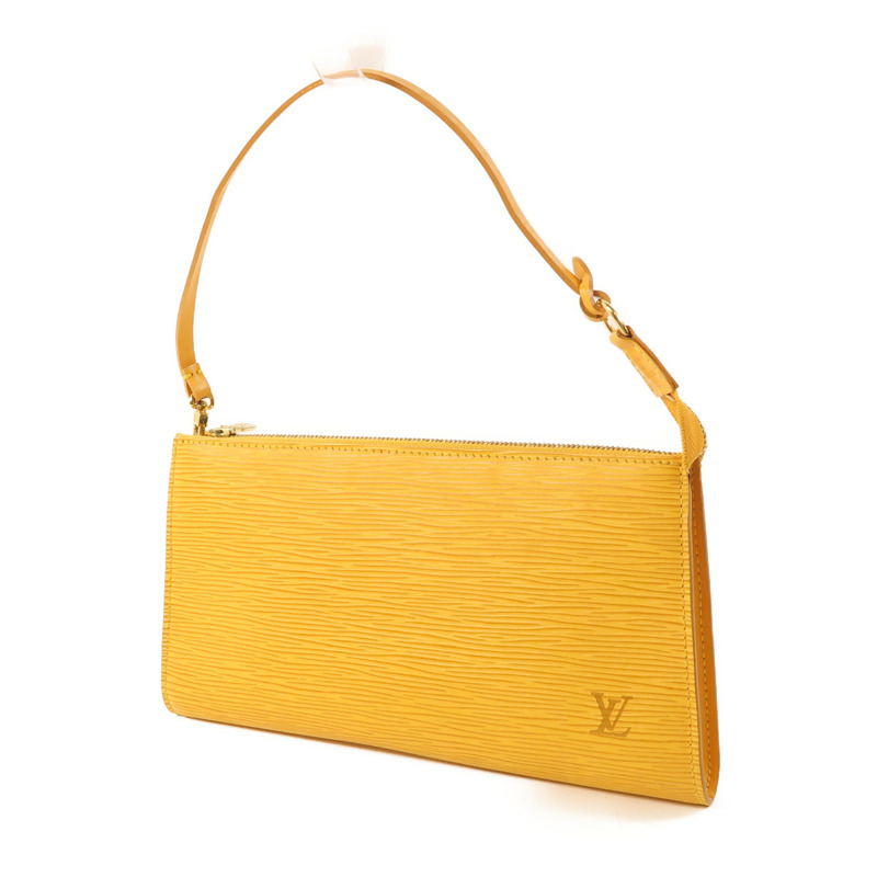 LOUIS VUITTON Epi Pochette Accessoires Pouch金扣手挽袋-2