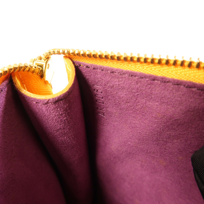 LOUIS VUITTON Epi Pochette Accessoires Pouch金扣手挽袋-8