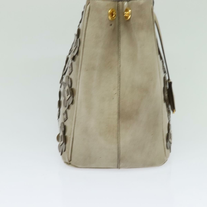 【日本直送】PRADA 手提包 琺瑯 2 款 米色 金色 正品 bs27106-2