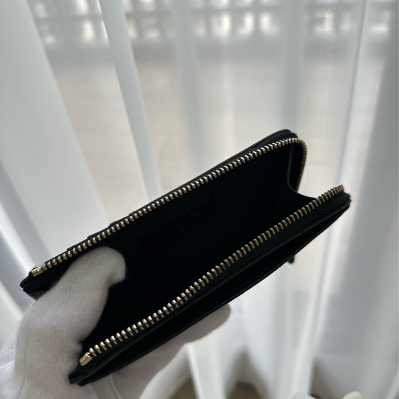 Chanel 復古全皮款L拉卡包-5