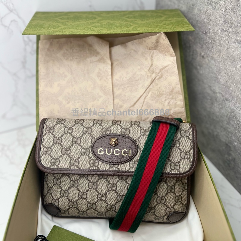 💗香緹國際精品💗 Gucci 虎頭腰包-0