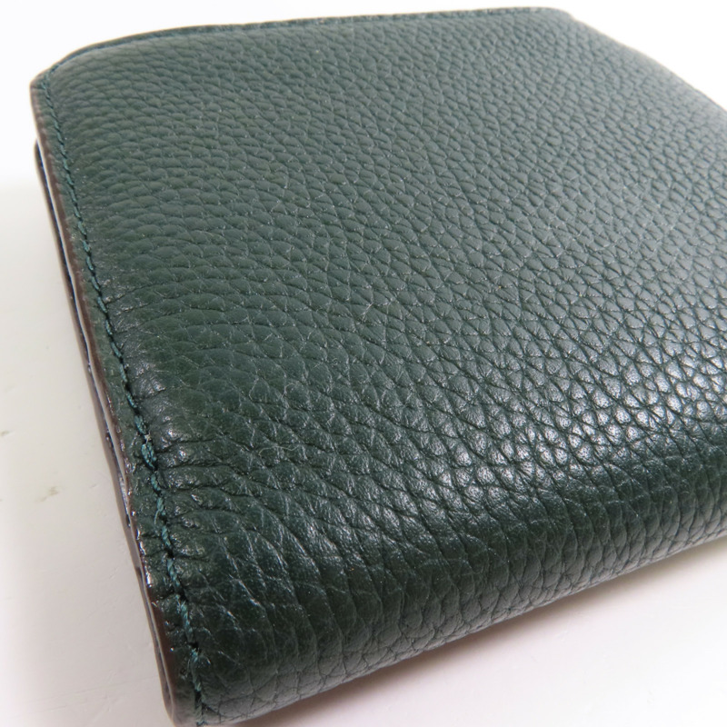 Tory Burch 牛皮皮革Wallet金扣錢包-7