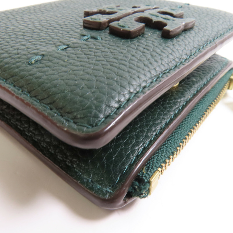 Tory Burch 牛皮皮革Wallet金扣錢包-12