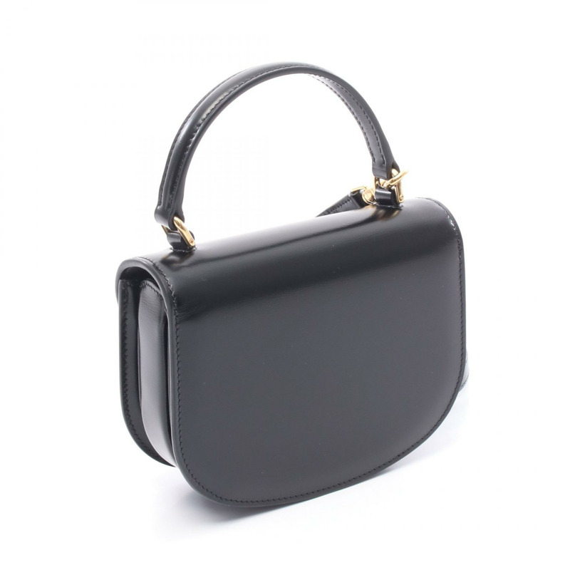 CELINE mini buzas claire 單肩包 10L063ETZ 皮革 黑色 二手 女款-1