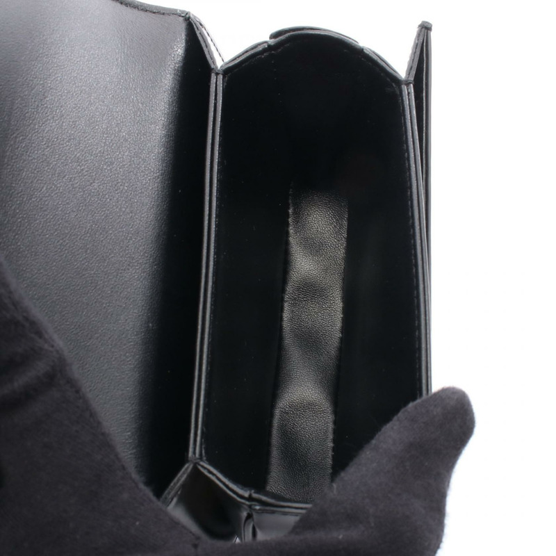 CELINE mini buzas claire 單肩包 10L063ETZ 皮革 黑色 二手 女款-2