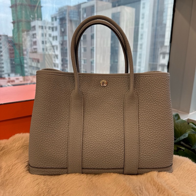 HERMES Garden Party 30 p0 木偶灰stamp k-0