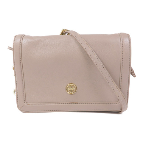 Tory Burch 牛皮皮革Shoulder Bag金扣鏈帶肩背袋