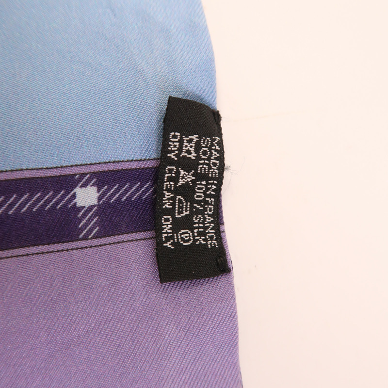 HERMES 絲質Twilly絲巾-6