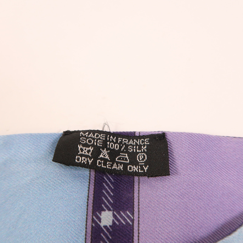 HERMES 絲質Twilly絲巾-8
