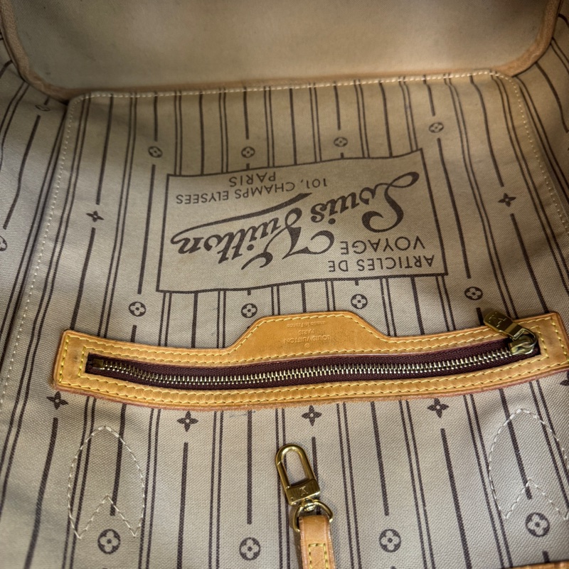 LV原花neverfull MM托特包M40995-28