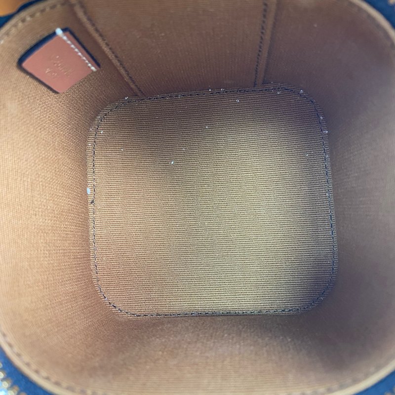 △ Celine 思琳 Brown Coated Canvas Vanity Case 啡色塗層帆布化妝箱 -257014860-12