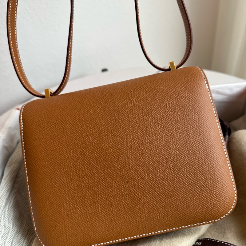 Hermes 康康迷你 金棕金 超級天菜-3