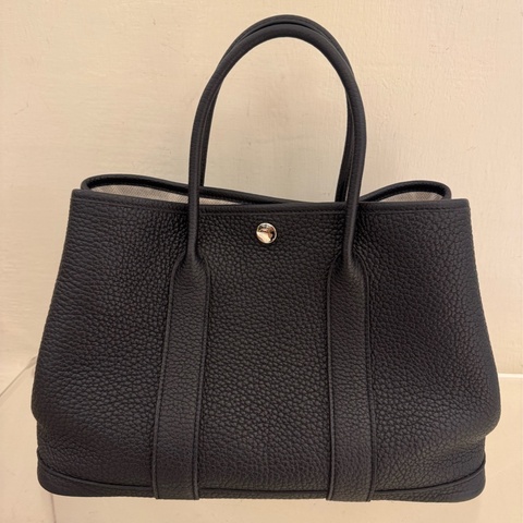 Hermes 黑色銀釦GP30